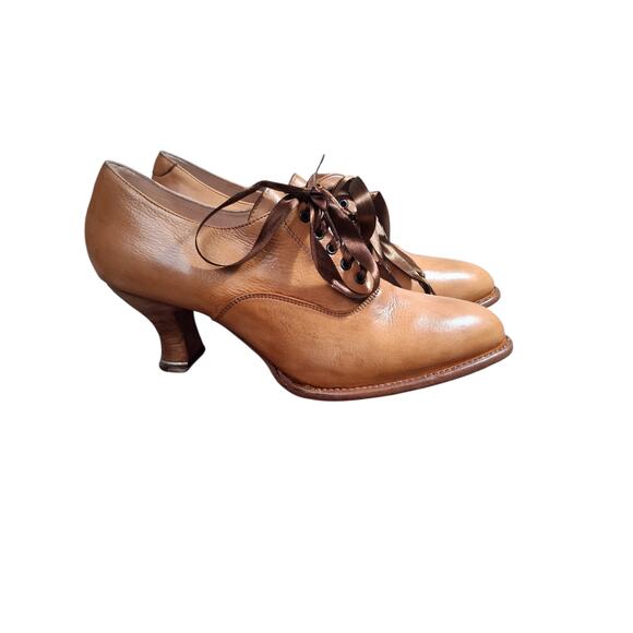 Bed-Stu Oak Tree Farms Women's 12 Victorian Vintage Rustic Romantic Janet Boots - Picture 1 of 16